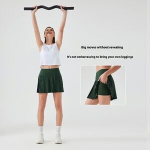 Double Layer Anti-exposure Three Points Exercise Skort