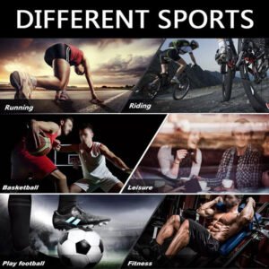 Mens Sports Running Shorts Gym Training Fitness Bottoms Double Layer With Pocket