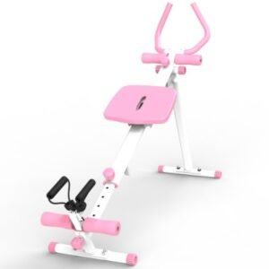 4-in-1 Ab Workout Exercise Equipment Rowing Machine Leg Press Machine Ab Glider Machine Roman Chair Fitness Equipment For Ab Workout Core Strength Training