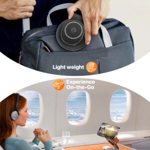3-in-1 Wireless MagSafe Travel Charger Station - Foldable 30W Magnetic Charger for Multiple Devices