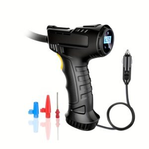 Tire Inflator Portable Air Compressor Cigarette Lighter Charger