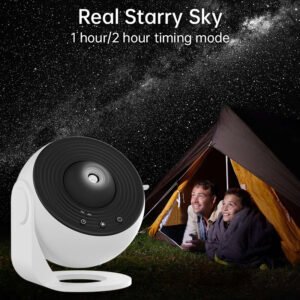 Galaxy Projector Night Light - 360° Rotating Starry Sky Lamp for Kids' Bedrooms | Perfect Valentine's Day & Wedding Gift