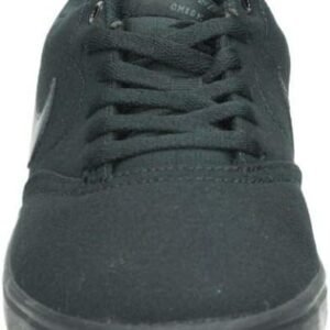 Nike Men's SB Check Solarsoft Canvas Skate Shoe Black/Anthracite 13