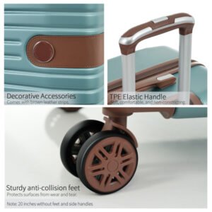 New Luggage Set With 3 ABS Hard Shells