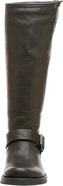 Frye Women's Melissa Belted Tall Knee High Boot, Black - 6M