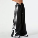 Women's Clothes Casual Pants Slimming High Waist Wide Legs Trousers