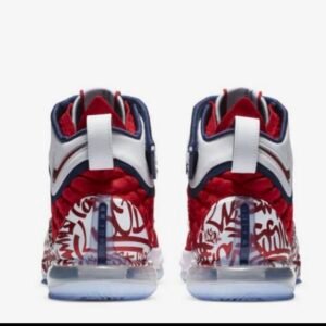 Nike Lebron 17 Graffiti Fire Red