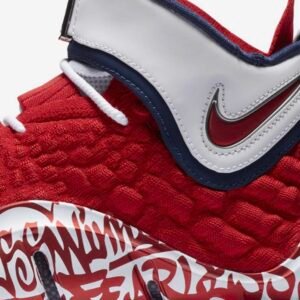 Nike Lebron 17 Graffiti Fire Red