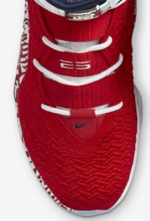 Nike Lebron 17 Graffiti Fire Red