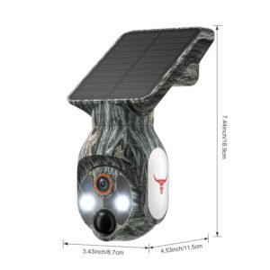 Home Security Monitoring Wireless Solar Battery Camera