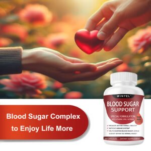 Blood Sugar Complex Pure Premium Supplement - Supports Healthy Blood Sugar Already Within Normal Range Natural With Cinnamon, Bitter Melon, Chromium, Mulberry, Alpha Lipoic Acid, Non-GMO, 60 Capsules