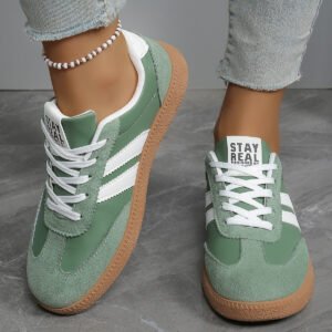 Fashionable Casual White Sneakers For Women